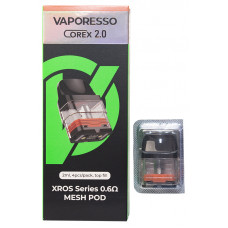 Vaporesso XROS Pod 0.6 Ом 2 ml Corex 2.0 Картридж 1 шт