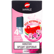 Картриджи inHALE 4 шт Rose Watermelon 0.75 мл (совместимы с JUUL)