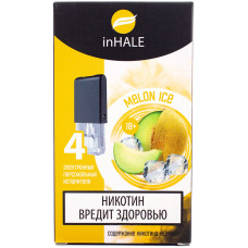 Картриджи inHALE 4 шт Melon Ice 0.75 мл (совместимы с JUUL)